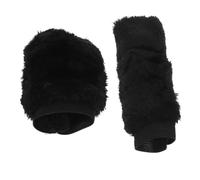 SOLUSTRE 1 Ensemble De Voiture En Peluche Ensemble De Couvercle De Pommeau De Levier De Vitesse De Voiture Couvercle De Pommeau De Levier De Vitesse Mignon Protecteur De Pommeau De Levier