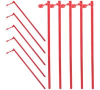 SOLUSTRE 10 Ensembles de Tiges en Plastique Robustes et Multifonctions pour Moulin à Vent DIY, Accessoires Stables et Réutilisables pour Créations Artisanales en Famille