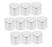 SOLUSTRE 10 pièces Bouchon de Bouteille pour Lotion et Shampoing Bouchon Presse Étanche Anti-fuite Remplacement Plastique pour Flacon Cosmétique et Distributeur