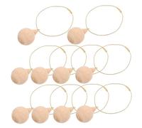 SOLUSTRE 10 Pièces Ornements Suspendus Naturel Non pour Décoration Salon Moderne et Manteau Cheminée pour DIY Décorations de Noël et