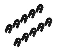 SOLUSTRE 10 Pièces Outil pour Noyau de Valve Français A Type Compact | Retrait et Installation Faciles, pour Entretien des Pneus et Vélo, Format Léger, Usage sur Obus Français