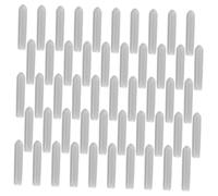SOLUSTRE 100pièces Lot Capuchons Protection Panier Lave-vaisselle Gris Bouchons Souples Anti-rayures Pour Extrémités Tiges Rack Installation Facile