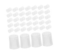 SOLUSTRE 120pièces Adaptateurs pour Flacons de Précision à Pression pour Transfert Rapide Huiles Essentielles et Parfums Lotions et Sérums Transparentes