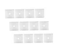 SOLUSTRE 12pièces Tapis De Protection Anti-adhésif Pour Cuisinière à Housses Résistantes Chaleur Protège Brûleurs Accessoire Pour Cuisine