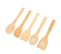 SOLUSTRE 15 Pièces Set de Ustensiles de Cuisine Spatules Résistantes Chaleur Manches Longs Ergonomiques et Spatules pour Poêles Antiadhésives Ensemble Complet pour Cuisine Quotidienne
