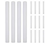SOLUSTRE 16pcs Bloqueurs D'espace pour Canapé en Écume Blanche, Accessoires Flexibles et Pliables pour Remplissage des Interstices, Adaptés pour Matelas et Chaise