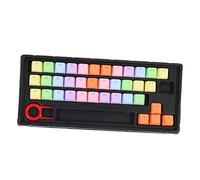 SOLUSTRE 1ensemble Set De Keycaps pour Clavier Mécanique Kit De Caps avec Design Transparent Compatibilité Et Décorative pour Ordinateur Personnel