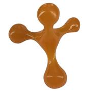 SOLUSTRE 1pièce Masseur Simple Multifonction pour Cou Jambes et Dos Outil Manuel de Soin du Corps Design Ergonomique Portable Orange