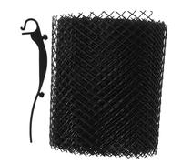 SOLUSTRE 1rouleau Filtre Pour Gouttières Maille Tissée Protection Les Débris Et Obstructions Avec Crochets Installation Simple Et Matériaux