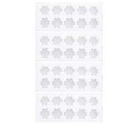 SOLUSTRE 2 Ensembles 10 Plateaux à Oeufs Plateau D'oeufs Pour Support Plat Cas D'oeufs Cartons D'oeufs Recyclables Plateaux Porte-oeufs Porte-œufs Pour Cadeau Capacité Blanche Mousse