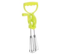 SOLUSTRE 2 pièces Batteur à Œufs Manuel Inox Mélangeur à Manivelle Ergonomique pour Cuisine à Main Pratique et Facile à Nettoyer Outil Polyvalent pour Œufs et Pâte