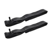 SOLUSTRE 2 Pièces Chambre à Air pour Vélo de Montagne en Caoutchouc Butyle Noir, Pratique Absorption des Chocs, Pneu Intérieur de Remplacement pour Cyclistes Passionnés