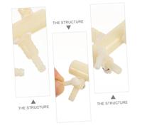 SOLUSTRE 2 pièces Distributeur Air Aquarium Voies avec Valves Réglables Accessoire pour du Débit Air et Pratique pour Aquarium et Poissonniers