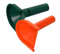SOLUSTRE 2 pièces Entonnoirs Plastique pour Comptage de US Distribution Simplifiée des Centimes Robuste et pour Usage Fréquent