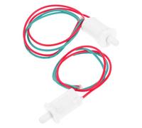 SOLUSTRE 2 Pièces Interrupteur D'éclairage de Porte de Réfrigérateur avec Commande Filaire, Installation Facile en Plastique, Déclenchement Automatique pour Frigo et Armoire à Domicile