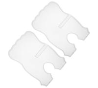SOLUSTRE 2 Pièces Moule en Silicone Blanc pour Lecture Support Stable pour Coulée Résine Époxy, pour Présents et Salles de Musique, Outil Pratique et Solide