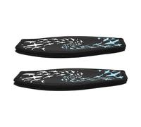 SOLUSTRE 2 Pièces Sangle de Masque de Plongée Protège-Cheveux Anti-Irritation en Néoprène Double Couche Noire Adaptée pour Piscine et Océan, pour Femmes et Adolescents