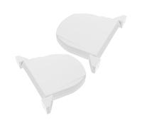 SOLUSTRE 2 Pièces Support de Cordon de Store à Enrouleur, Plastique Blanc | Accessoires Store Enrouleur, Mécanisme Ste Enrouleur, Pièces Détachées Ste Enrouleur, pour Bureau