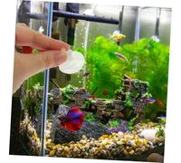SOLUSTRE 20 Pièces Clip de fixation de tassement forte accessoires aquarium clips Poisson translucide réservoir ventouses pince à tube ventouses