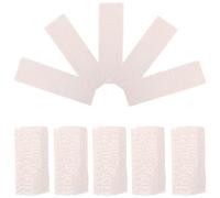 SOLUSTRE 20 Pièces Masque Facial V en Gaze Blanche pour Soin Peau, Pratique et Confortable, Effet Raffermissant, pour Masque Plâtre 3d DIY