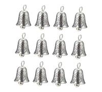 SOLUSTRE 20 pièces Pendentifs Cloche Alliage Vintage pour Bijoux DIY Accessoires Suspendus avec Décoration Créative pour Fêtes et Usage Quotidien