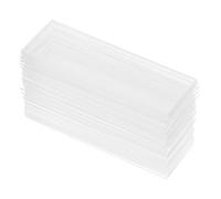 SOLUSTRE 200 Pièces Microscope Slides Pre-cleaned High Transparency Optical Glass For Scientific Research And Education Stable Chemical Properties For Reliable Biological And Medical