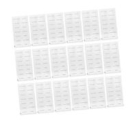 SOLUSTRE 20feuilles Étiquettes De Toilette De Voyage Autocollants Pour Bouteilles De Shampoing Étiquettes De Salle De Bain Pour Bouteilles De Voyage Gel Douche Après-shampoing