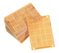 SOLUSTRE 20pièces Carte De Circuit Imprimé PCB Plaque Électronique pour Projets De Soudure Matériau Et Fibres pour Expériences Électroniques Et Bricolage