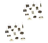 SOLUSTRE 24pièces Décorations De De Diplômes Pendentifs Tourbillonnants pour Fête De Graduation
