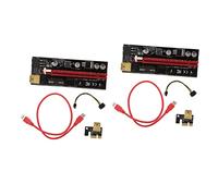 SOLUSTRE 2ensembles Adaptateur Pci-e Alimentation DC-DC Carte Extension pour Graphiques Kit De Rallonge USB pour Configuration De Rig De