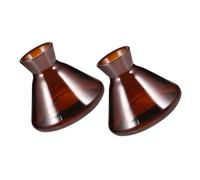 SOLUSTRE 2pièces Bouteilles Diffuseur Transparent Réutilisables Et Compatibles avec Huiles Aromatiques pour Ambiance Maison Décoration De Mariage Et Soin Aromathérapeutique