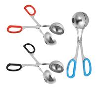 SOLUSTRE 3 Pièces Pince à de Viande Acier Inoxydable Lot de Grandes Pinces Multi Usage pour Cuisine Cuisson Gâteaux Pop Glace et Pâte