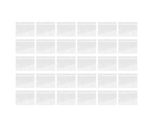 SOLUSTRE 30 Pièces Inserts pour Classeur Photo A6, Feuilles 4x6 | Pochettes Transparentes, Insertion Rapide Coulissante, Pages Rechargeables, pour Familles et Voyageurs