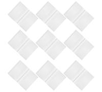 SOLUSTRE 30 Pièces Protège-cahier Transparent Imperméable Antidérapant en Pp, Structure Monobloc, Réutilisable, Pose Facile, pour Documents et Cahiers, Organisation de Classe, Étudiants