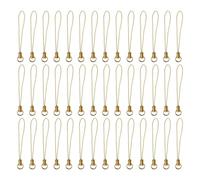 SOLUSTRE 300 Pièces de Pendentifs Décoratifs pour Téléphone Portable en Chinlon et Alliage de Zinc, Cordon Polyvalent et Facile à Installer pour Décoration de Téléphone