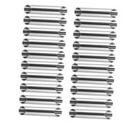 SOLUSTRE 35 Pièces Moules à Croissant Spirale Creux Acier Inoxydable Tube Antiadhésif pour Cornets Crème et Pâtisserie Moule Danois pour Cuisson Uniforme et Facile Accessoire de Pâtisserie