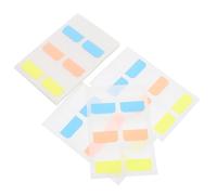 SOLUSTRE 360 Pièces D'autocollants de Notes Adhésives en Plastique Légers pour Bureau et Usage Quotidien, Marque-pages Portables pour Classer et Marquer Efficacement