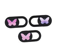 SOLUSTRE 3pièces Couverture De Webcam Créative pour Ordinateur Portable Glissière Ultra Fine De De Caméra Décoratif Et Pratique pour Sécurité Numérique