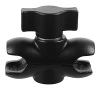 SOLUSTRE 3pièces Support De Montage à Bras Double avec Adaptateur à Tête Boulon Fixation pour Caméras Et Moniteurs Installation Facile