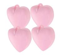 SOLUSTRE 4 Pièces Ballons Poids Forme de Cœur Rose Poids Suspendus pour Décoration de Fête pour Centre de Table Anniversaire Mariage Événements
