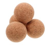 SOLUSTRE 4 Pièces Bouchons Boule Liège Naturels Bouchons Réutilisables pour Bouteilles Verre Étanchéité Anti-fuite Décorations Maison Lot
