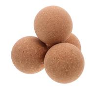 SOLUSTRE 4 Pièces Bouchons Liège Lot de Bouchons Ronds pour Bouteilles Verre Décoration Maison Projets DIY