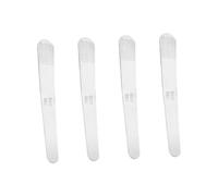 SOLUSTRE 4 pièces Cuillère à Farcir pour Raviolis Acier Inoxydable Lot de Outil Pratique pour Préparation de Dumplings Surface Lisse et Facile à Nettoyer
