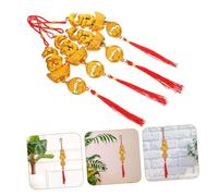 SOLUSTRE 4 Pièces Décoration Pendante pour an Chinois Année Serpent Ornements Suspendus Festifs pour Maison Bureau et Arbre