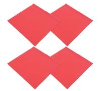 SOLUSTRE 4 Pièces Drapeaux de Sécurité, Avertissement pour Camion, Drapeaux D'avertissement de Boucle de Fil, Pvc Rouge, Application, Installation Rapide, pour Camion et Remorque, Sécurité