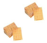SOLUSTRE 40pièces Carte De Circuit Imprimé Universelle pour Projets Électroniques Plaque De Soudure Fibres pour Expérimentations Et Prototypage