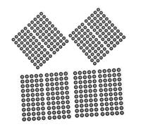 SOLUSTRE 4feuille Repères Alignement et Points de Suivi pour Numérisation Marqueurs Réfléchissants pour Scanner de Points Chacun