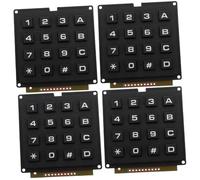SOLUSTRE 4pièces Clavier à Matrice Industrielle pour Microcontrôleur Module De Clavier Externe Pratique Et Fiable pour Environnements Industriels