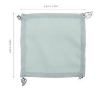 SOLUSTRE 4pièces Couvre-Verres à Vin avec Breloques Protection La Poussière Housses Réutilisables pour Pique- Et Repas Plein Air