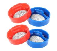 SOLUSTRE 4pièces Filtres à Maille pour Valve De Lave-Linge Accessoires Universels De Remplacement pour Machines à Laver Compatible avec Divers Modèles Nettoyage Débris